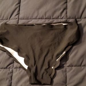 Womens black swim bottom